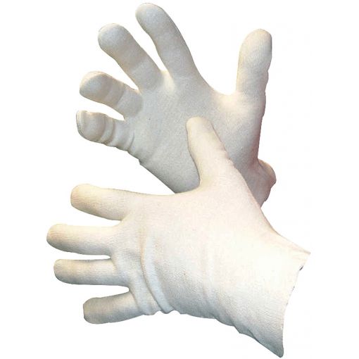 Rokavice iz tekstila bombaž-Trikot natur | Bombažne rokavice
