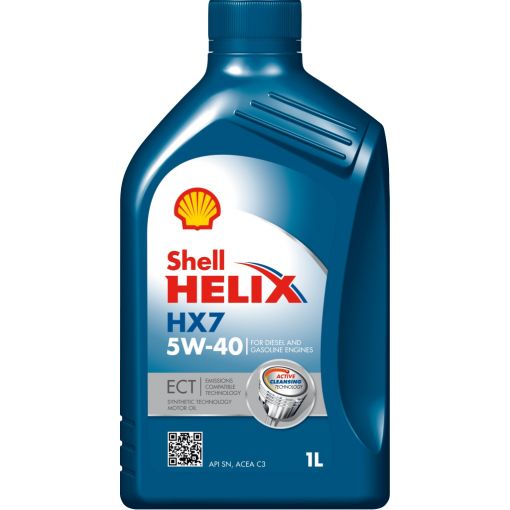 Motorno olje Shell Helix HX7 ECT 5W-40 | Motorna olja za osebna vozila