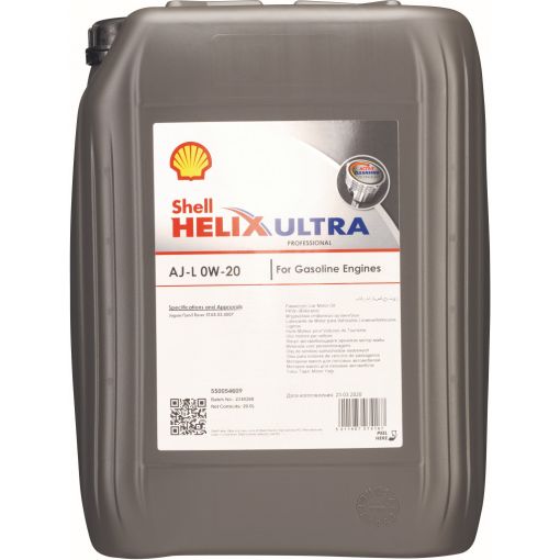 Motorno olje Shell Helix Ultra Professional AJ-L 0W-20 | Motorna olja za osebna vozila