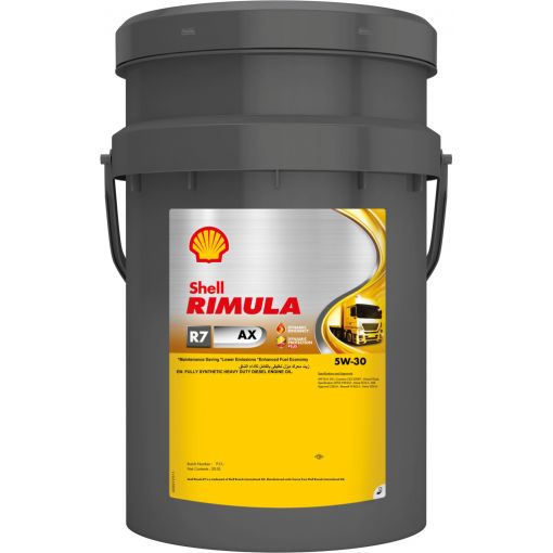 Motorno olje Shell Rimula R7 AX 5W-30 | Motorna olja za tovorna vozila